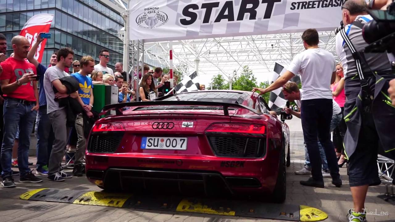 Diamond race & Streetgasm2000 in Prague - loud exhaust party