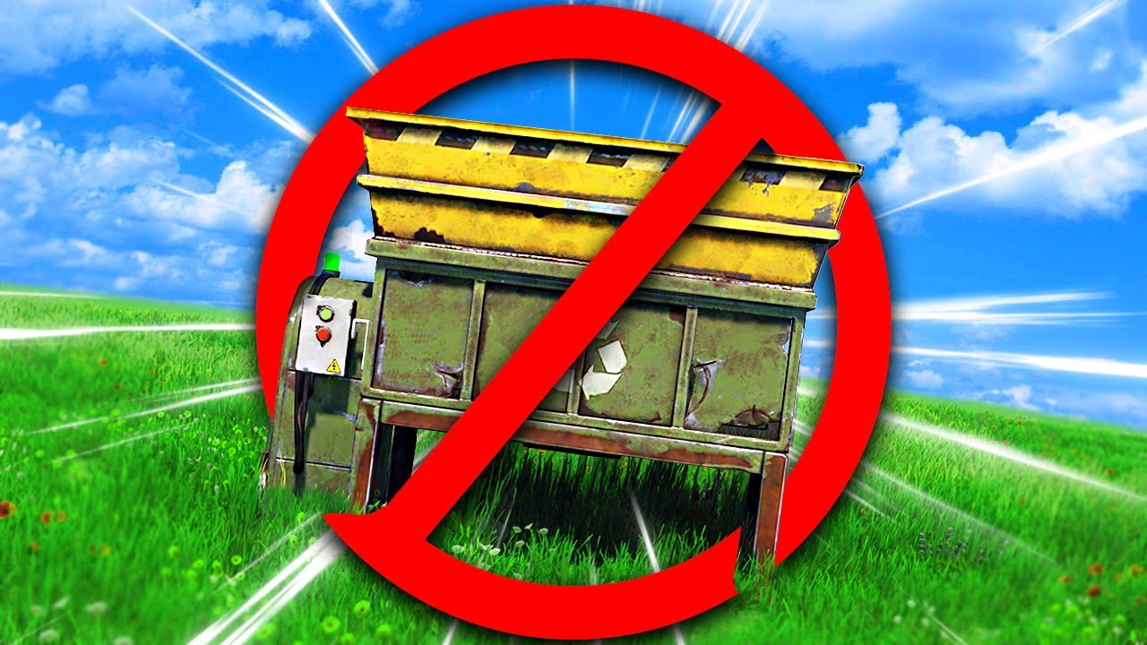 I blocked recyclers on a 1000 pop official server in Rust...