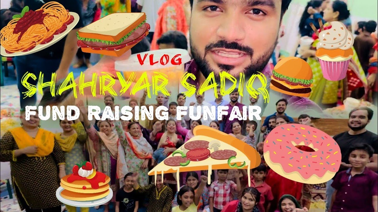 Fund Raising Funfair || Shahryar Sadiq Vlog || Daily vlog | Jewan Hana Bethany church