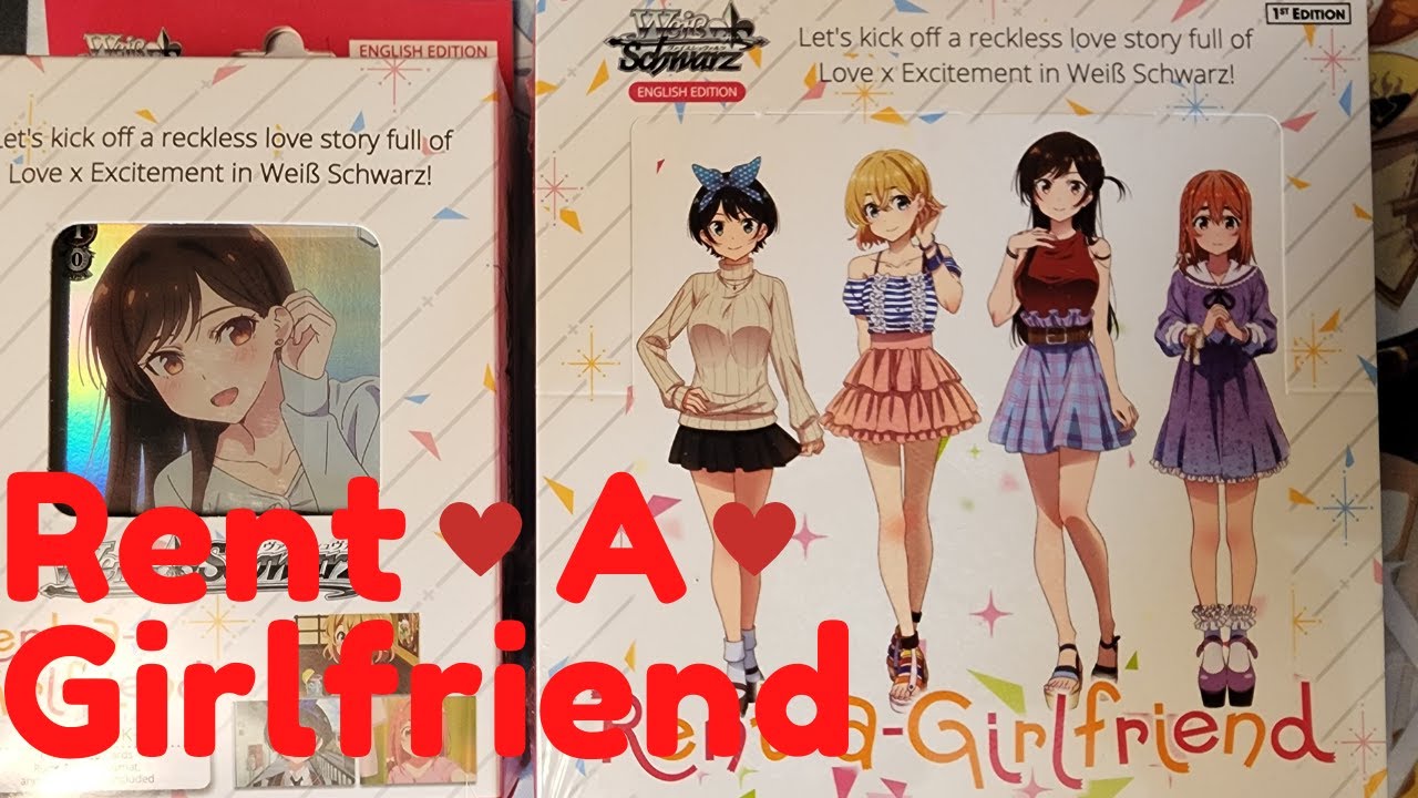 Rent A Girlfriend - Weiss Schwarz Booster Unboxing + Trial Deck (MTZ)