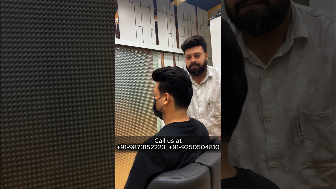 Premium Long Hair Patch for Men | Delhi Hair Fixing #hairpatch #hairstyle