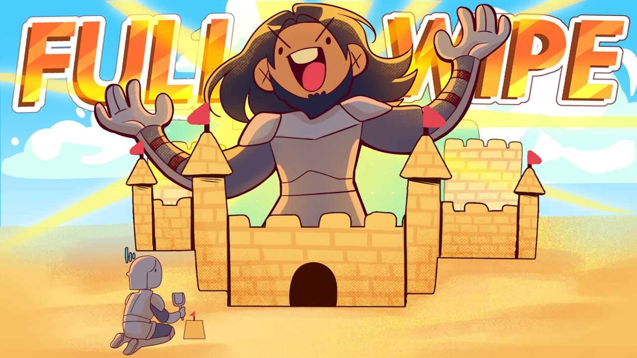 WE BUILT THE GREATEST SANDCASTLE IN ARK PVP! | FULL WIPE