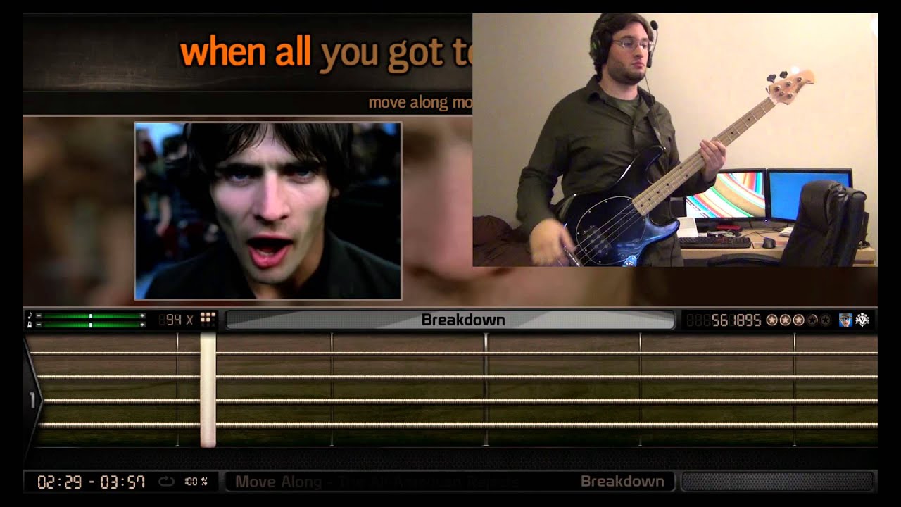 BandFuse Bass - Move Along (1st Try: 94% REAL Difficulty)