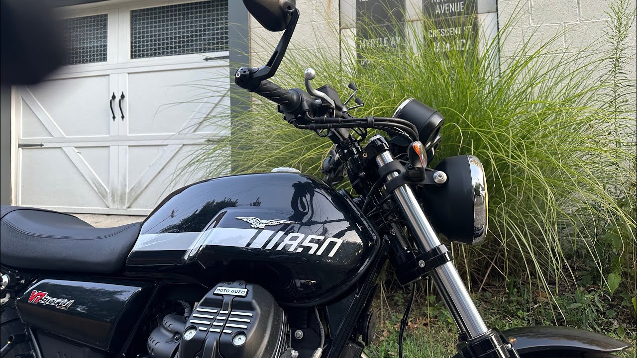 Review: Big and Tall Comfort seat for the Moto Guzzi 2023 V7 line of bikes