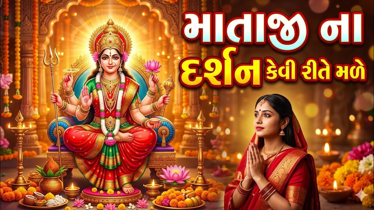 માતાજીના દર્શન મેળવવાનો સાચો માર્ગ | દરેક ભક્તે જરૂર જાણવુ જોઈએ🙏🚩