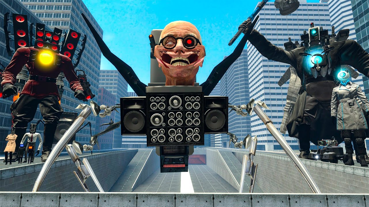 NEW UPGRADED SCIENTIST SKIBIDI TOILET VS ALL UPGRADED TITAN BOSSES In Garry's Mod! skibidi toilet 60