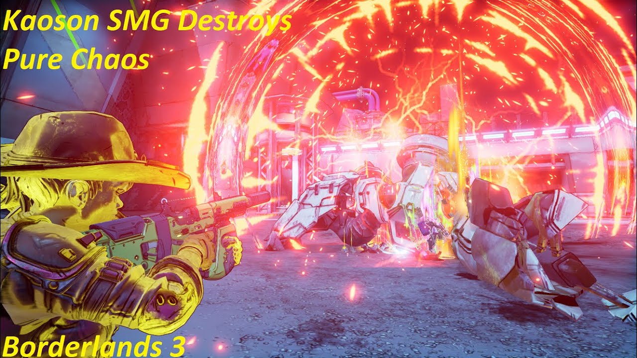 Borderlands 3: Kaoson SMG Showcase. Total Chaos, High DPS. One of the best SMGs in the game..