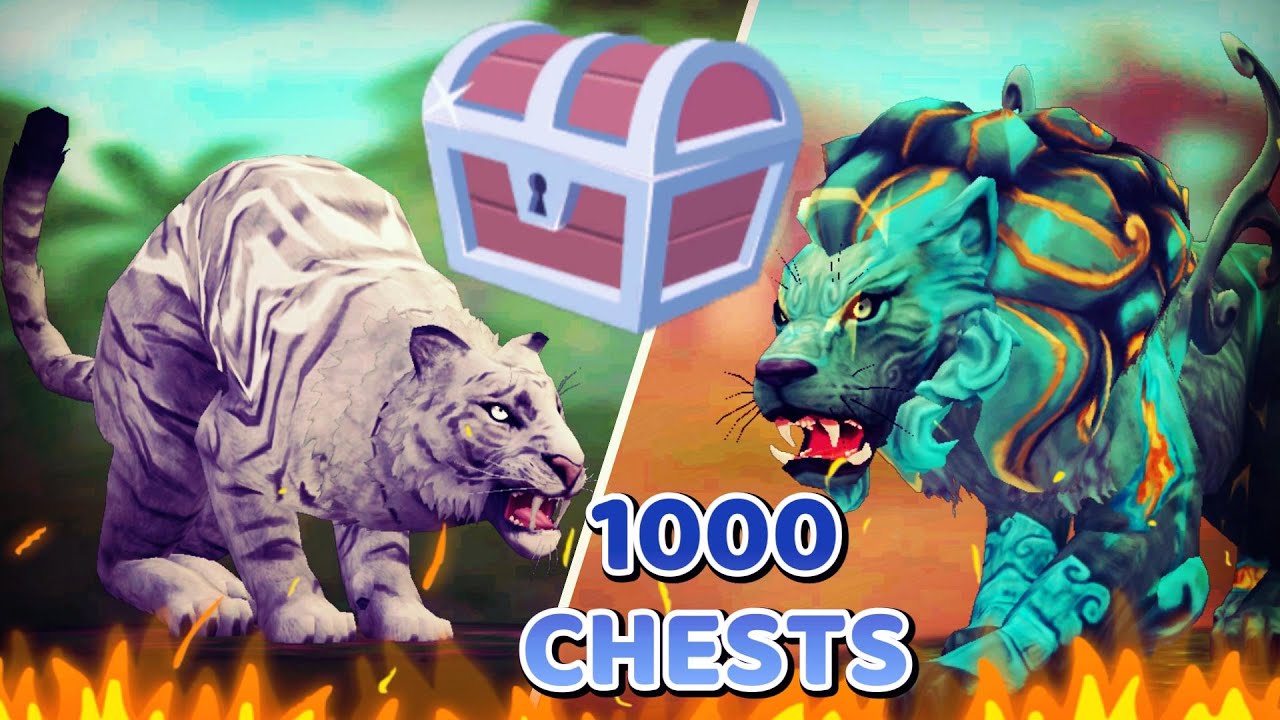 Opening 1000 CHESTS & 100 MOONEGGS! | Wildcraft Wild World