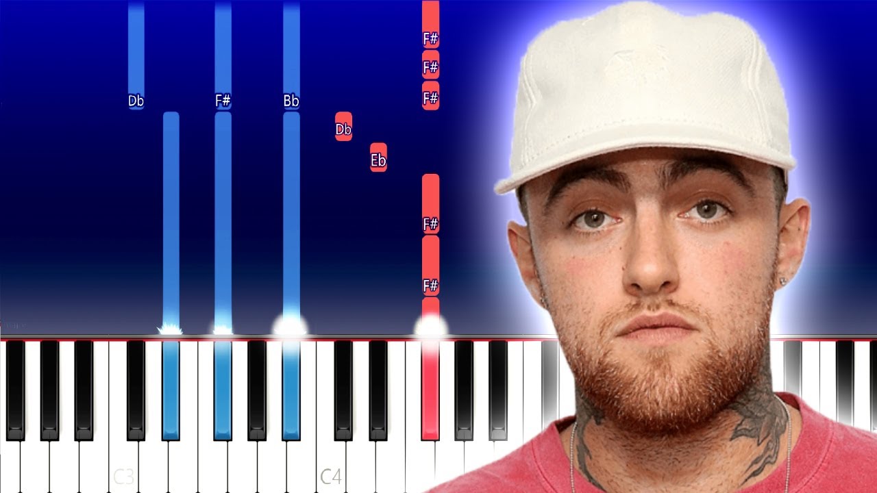 Mac Miller - Good News (Piano Tutorial)