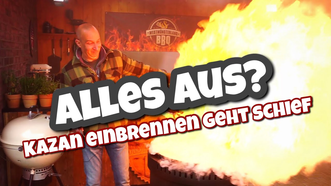 Kazan einbrennen geht schief - Westmünsterland BBQ
