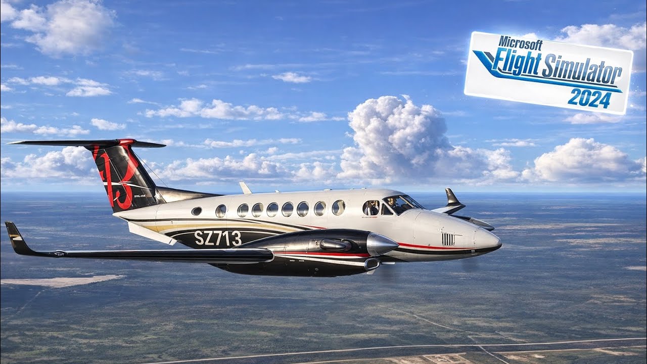 🇨🇦 CALGARY - MEDICINE HAT | FULL FLIGHT | BEACHCRAFT KING AIR | MICROSOFT FLIGHT SIMULATOR 