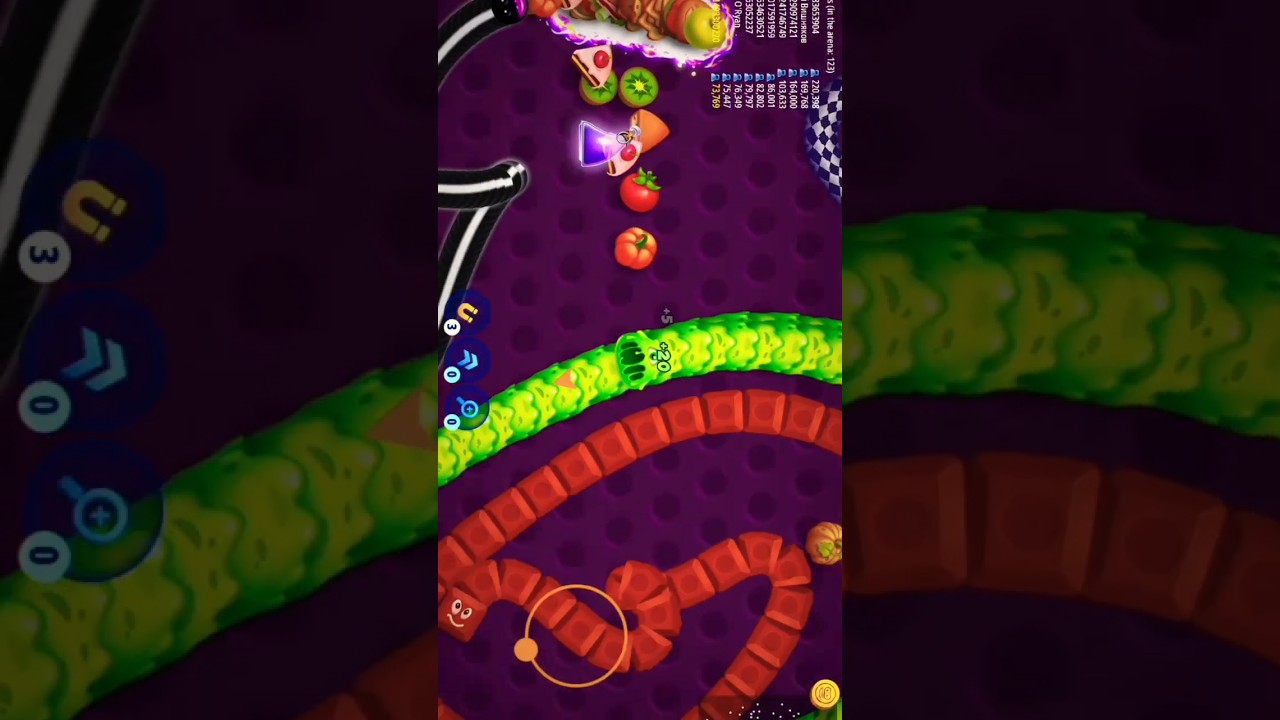 Ninja trick worms zone killing 😱😱😱#shorts