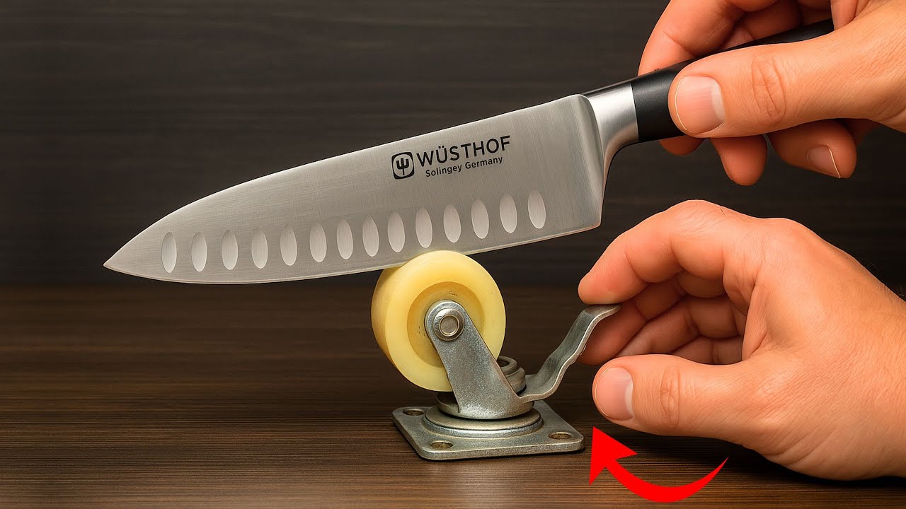 Super Speed ​​Knife Sharpener: Turn Dull Knives Into Sharp Knives In Seconds! Tips 365