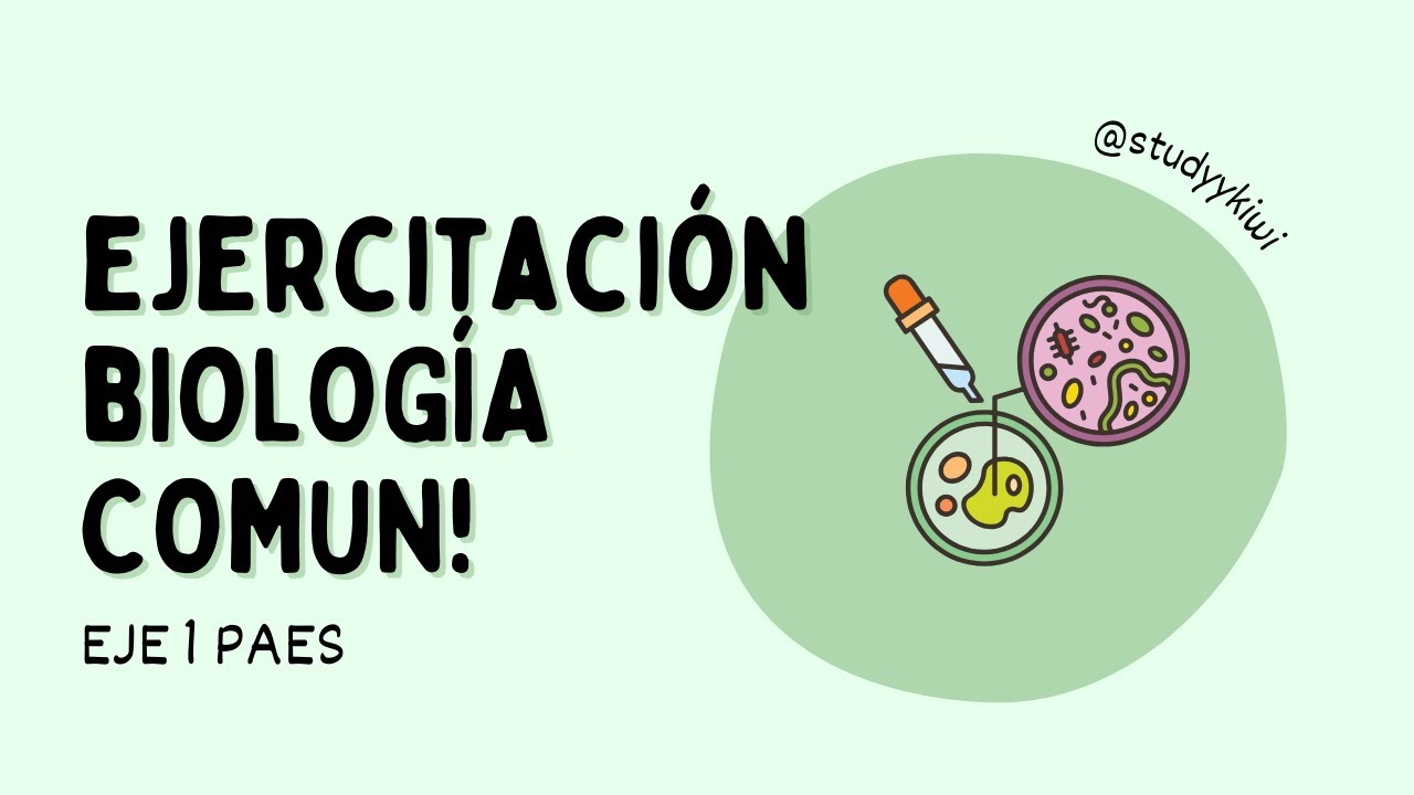 Ejercitación biología común PAES! con studyykiwi 🧪 Células, transporte, membrana plasmática, etc 🧬
