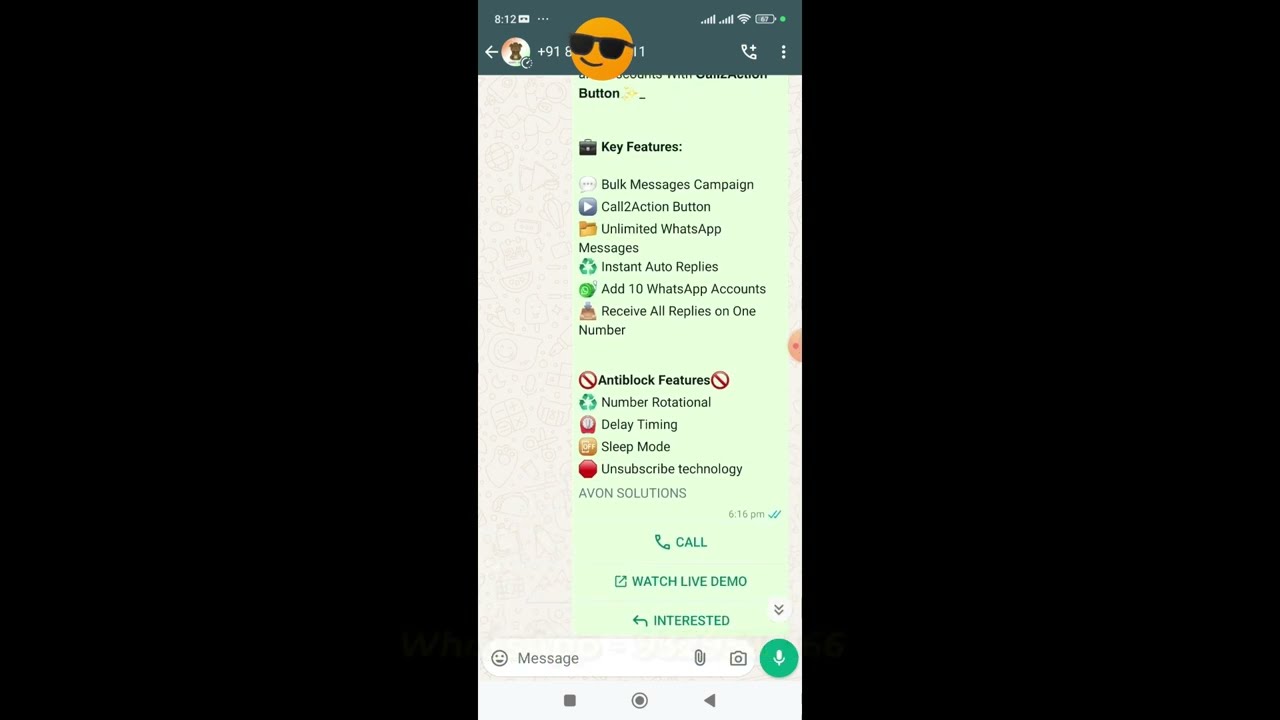 WhatsApp Marketing with 💬 5 Buttons Message's | Best Marketing Tool with auto update feature