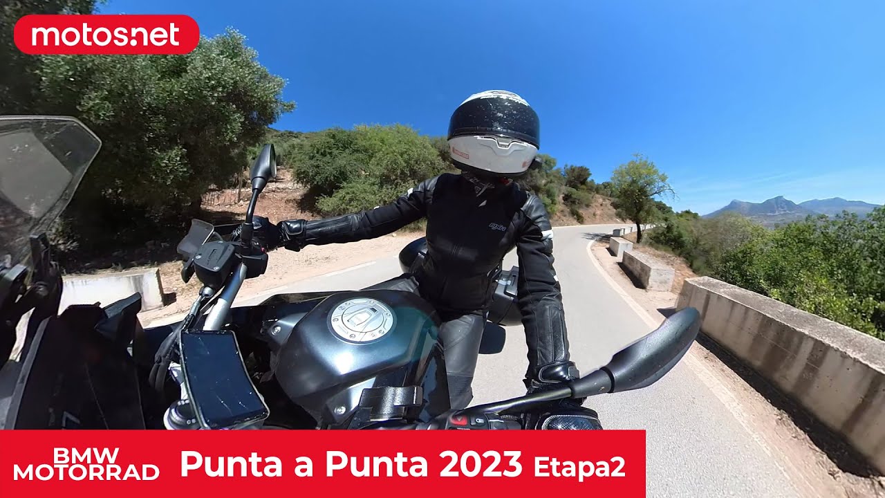 🛣️ Cómo afrontar curvas cerradas y puertos de montaña / BMW PUNTA a PUNTA 2023 /Reportaje/ motos.net