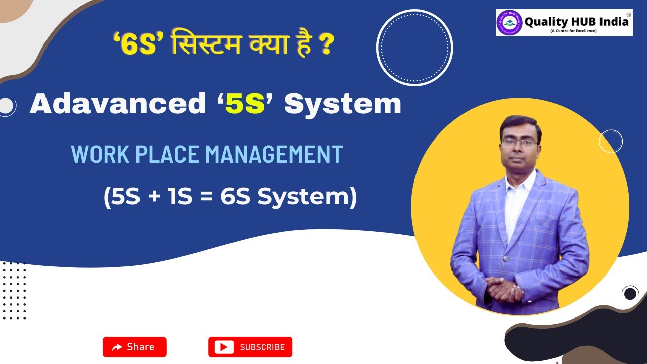 '6S’ सिस्टम क्या है ? 6S Work Place Management | 5S + 1S System of Work Place Management |