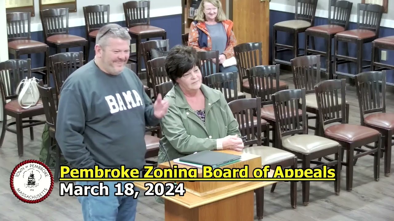Pembroke Zoning Board of Appeals: 3/18/24