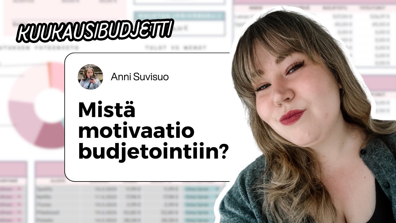 Syyskuun budjetti 2025 💰📊 Vinkit motivaatioon & budjetin tekoon