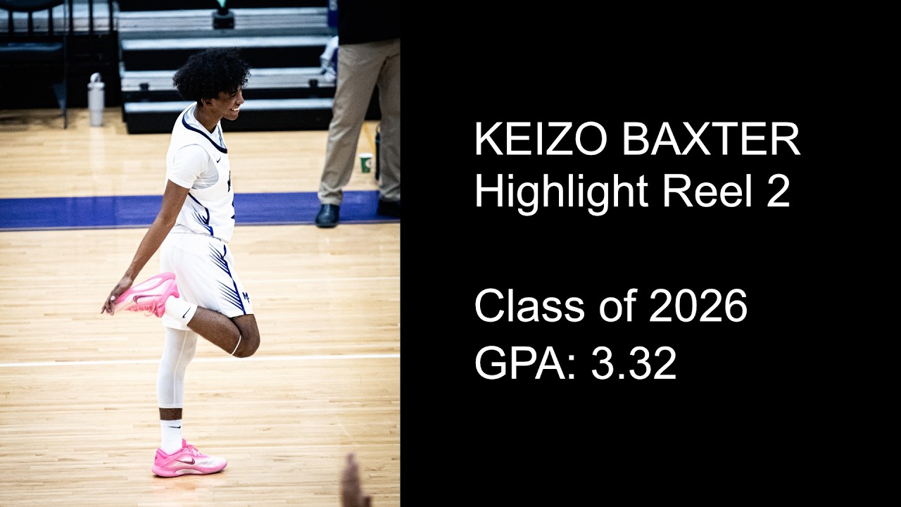 Keizo Baxter Highlight Reel 2 - #5 - 6'0 Combo Guard | Class of 2026