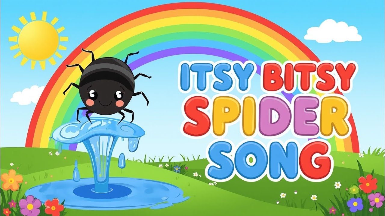 Itsy Bitsy Spider 🕷️ | Fun Nursery Rhyme for Kids | MiniMinds Adventures