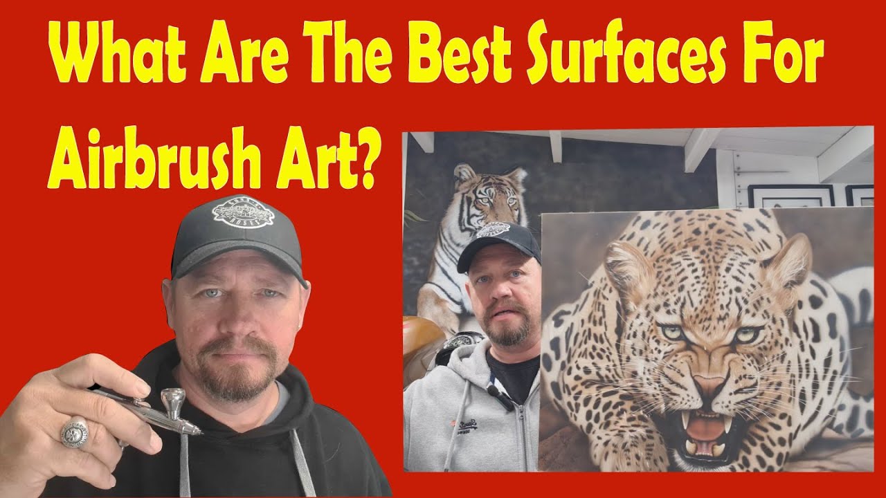 What Are The Best Surfaces For Airbrush Art?