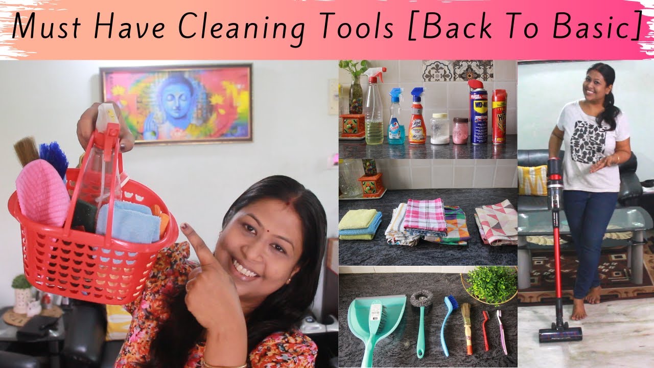Must Have Basic Cleaning Tools | Keep Your Home Neat-o-Clean Effortlessly | Cleaning Routine
