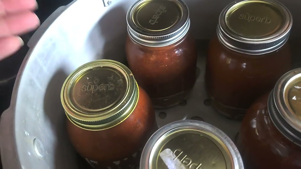 Cold Pack pressure canning chili!