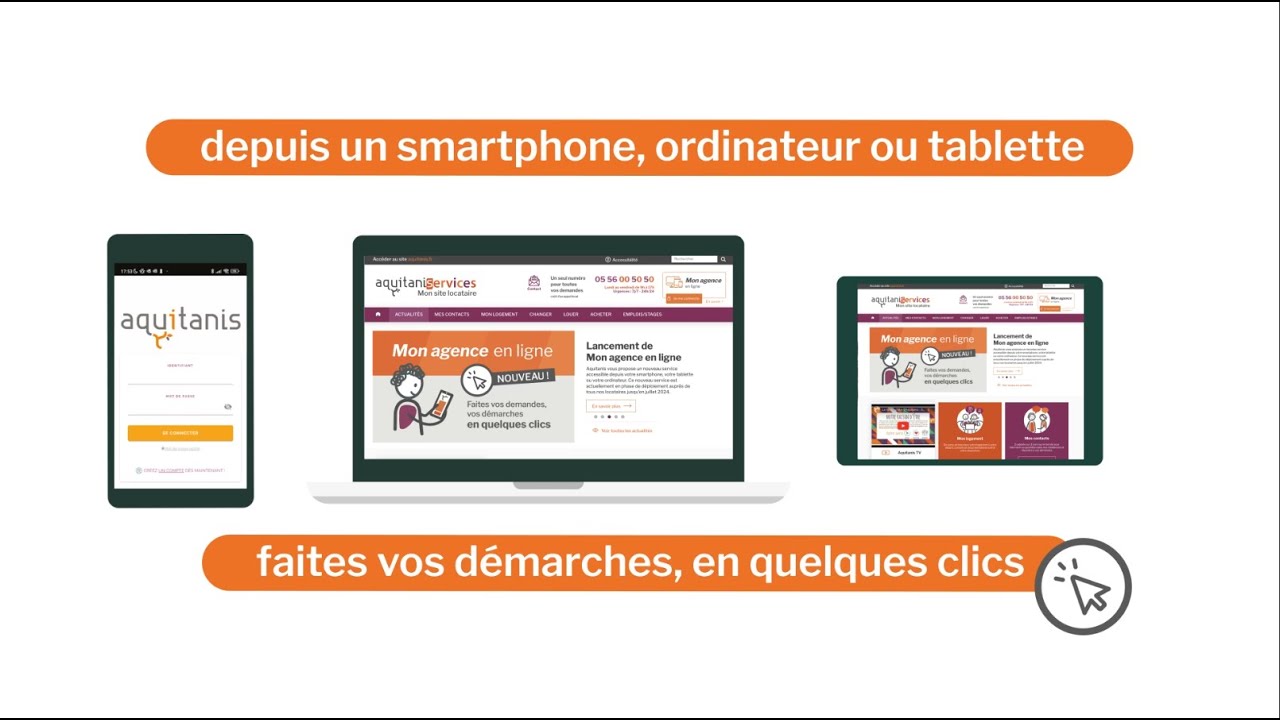 aquitaniServices - Mon agence en ligne