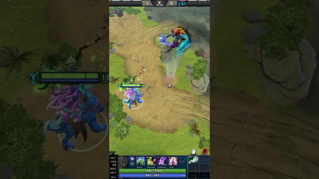 How to time leshrac stun with euls! #dota2 #dota2tips #gaming #dota2shorts