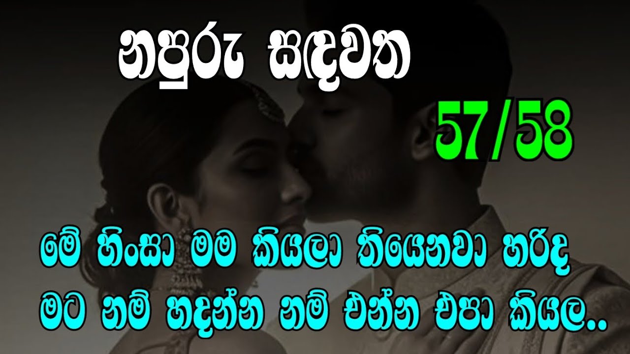 නපුරු සඳවත 57/58 මේ හිංසා මම කියලා තියෙනවා හරිද මට නම් හදන්න නම් එන්න එපා කියල..