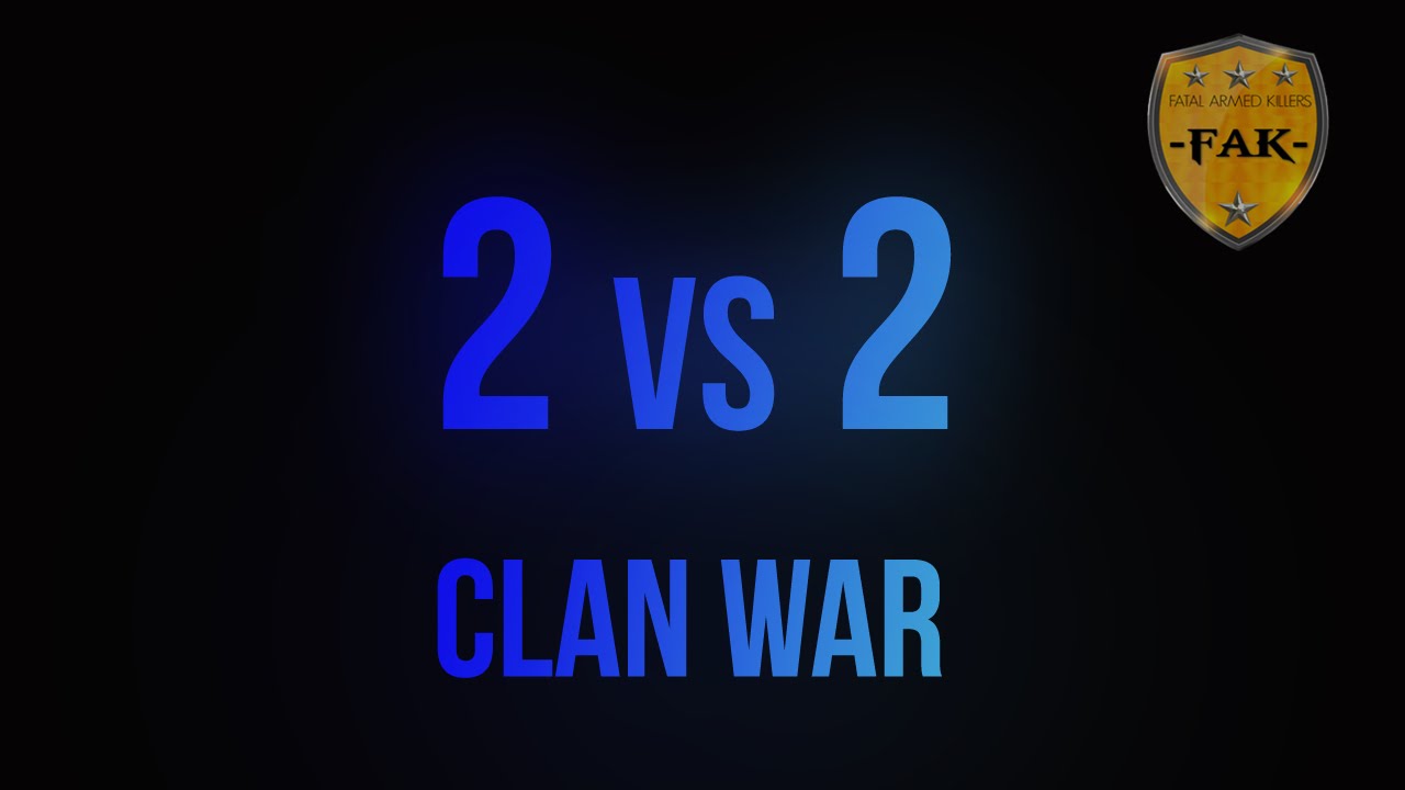 -FAK- vs As@h| | 2 v 2 Clan war (RAGE QUIT)