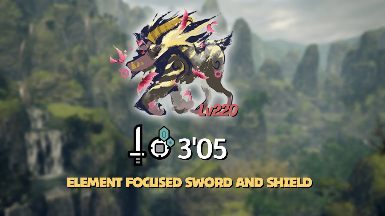 A7★ LV220 Anomaly Furious Rajang 3'05 SnS | Sword & Shield - MH:Rise Sunbreak