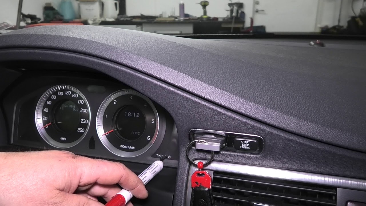 Släck servicelampa - Volvo V70 XC70 S80 V60 S60 XC60