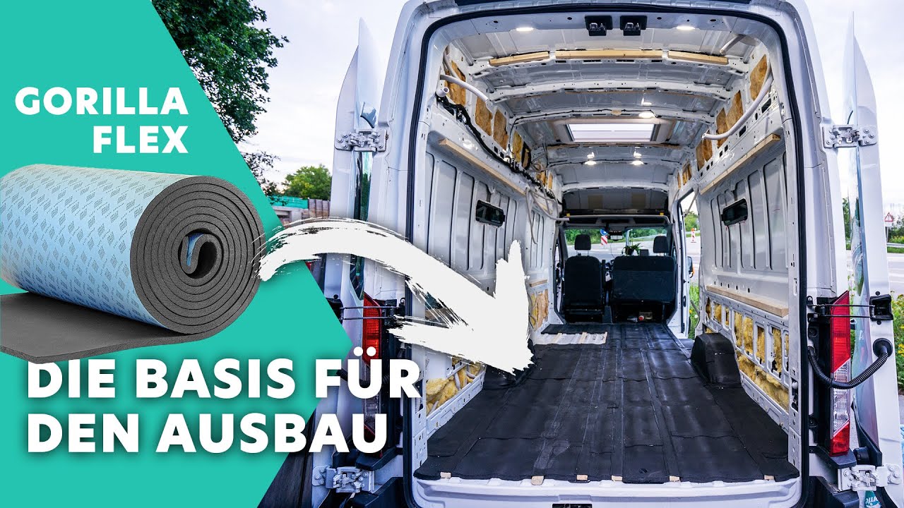 Boden dämmen und Holzkonstruktion im Camper  | Van-Ausbau Episode 08 | SmartVanture