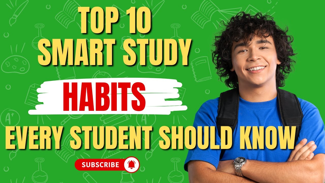 Top 10 Smart Study Habits Every Student Should Know-@BeeHive696 #smartstudy #studyhabits #top10