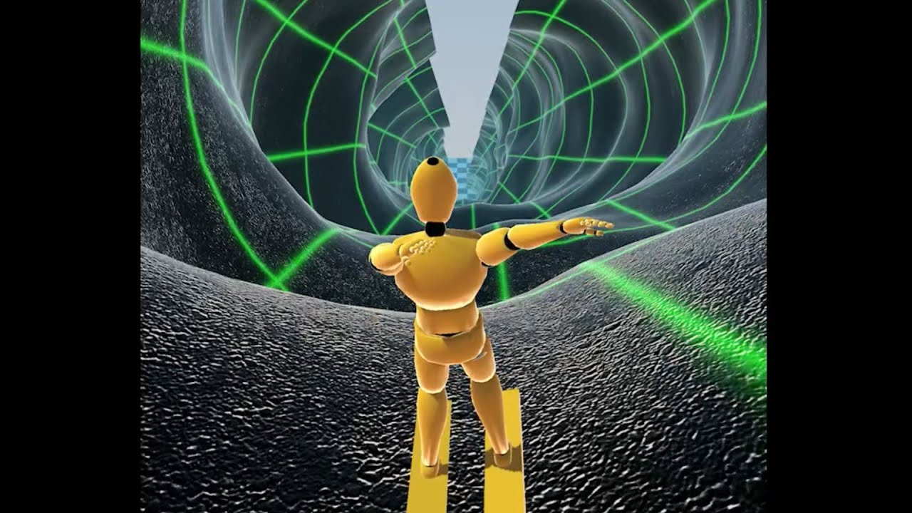 体を削りながら全速力でスキーするスマホーゲーム【ゆっくり実況】