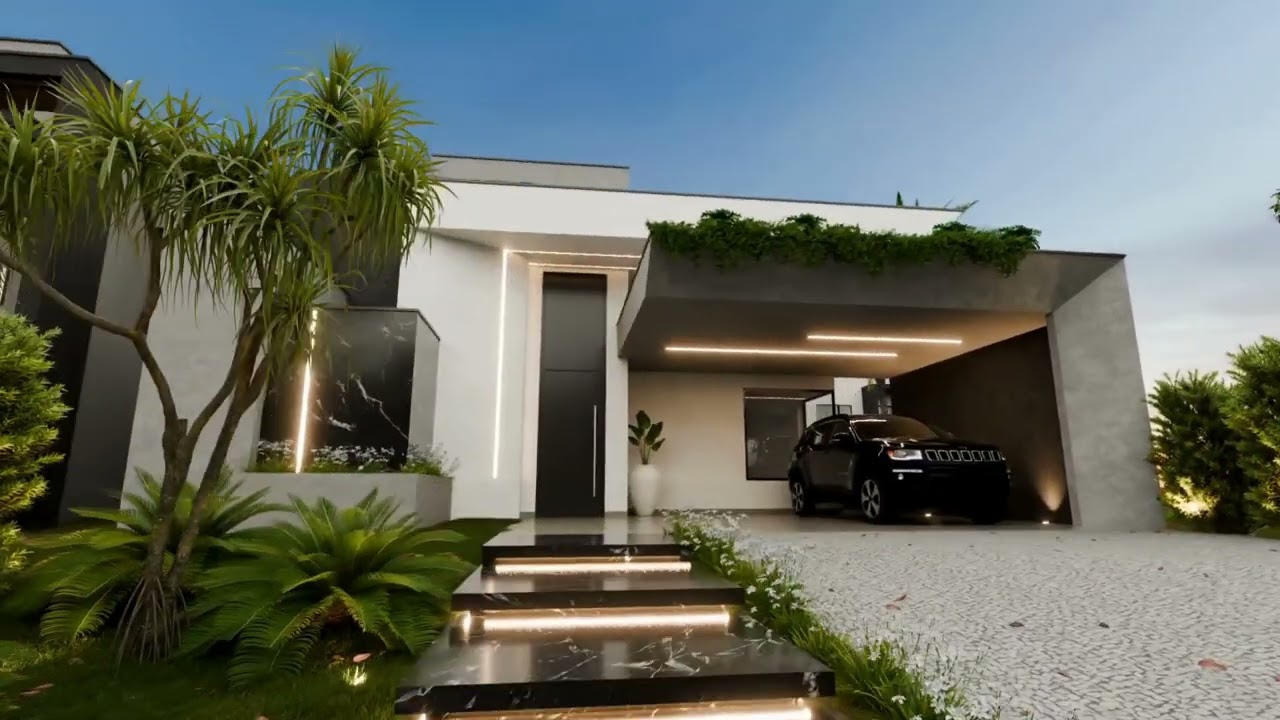 PROJETO PRONTO - RESID&Ecirc;NCIA T&Eacute;RREA (MPR 1206) #arquitetura #projetos #plantapronta #projetopronto
