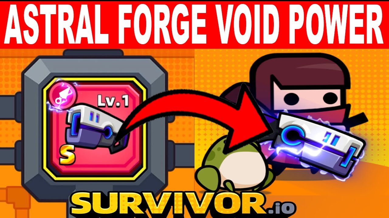 Survivor.io Astral Forge Legendary Void Power - The only weapon that you need