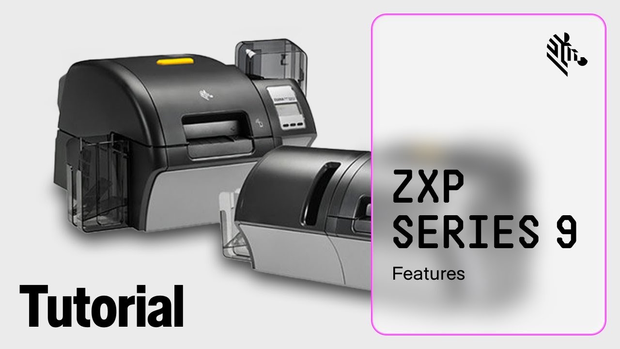 Zebra ZXP 9 How To: Features of my ZXP 9 Printer