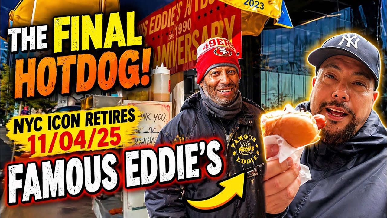 One Final Hotdog 🌭 Famous Eddie’s Hotdogs, NYC ICON Retires Tuesday 11/04/25