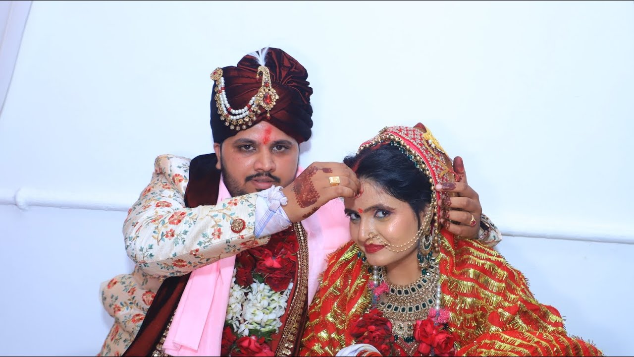 When Two Souls Became One #pilkhuwa #Wedding #IndianWedding #BrideAndGroom #WeddingVibes