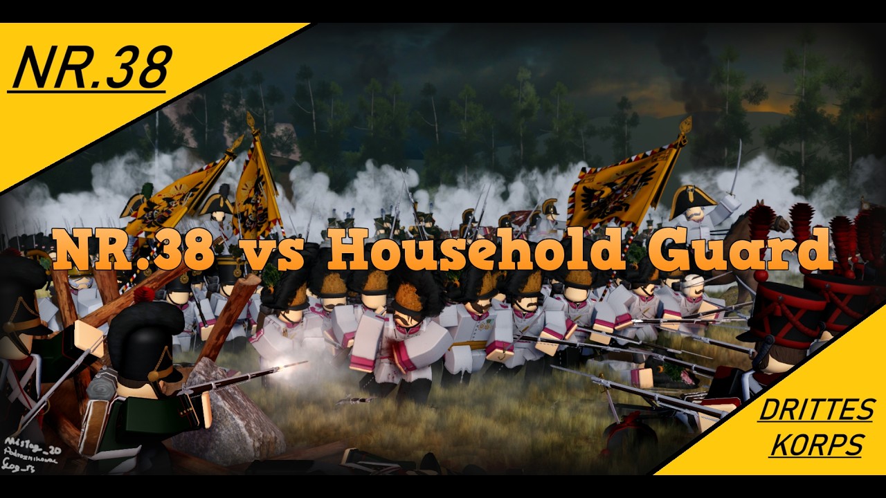 Napoleonic Wars | Drittes Korps | NR.38 vs Household Guard | Full Battle