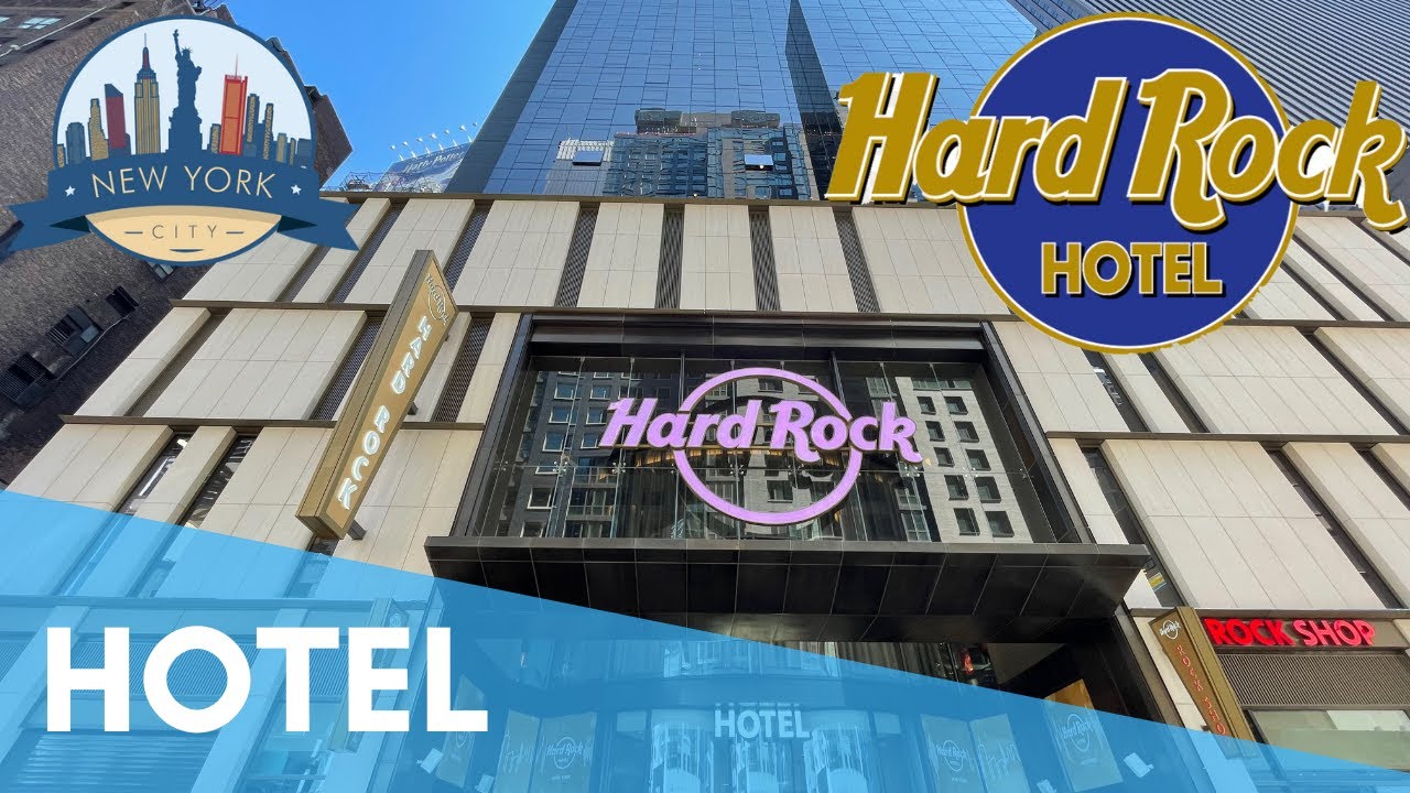 THE HARD ROCK🎸HOTEL🏨 FULL TOUR 📸 NEW YORK CITY🗽HOTEL PLATINUM SUITE💿ROOM 🛏BREAKFAST 🥐NYC🇺🇸