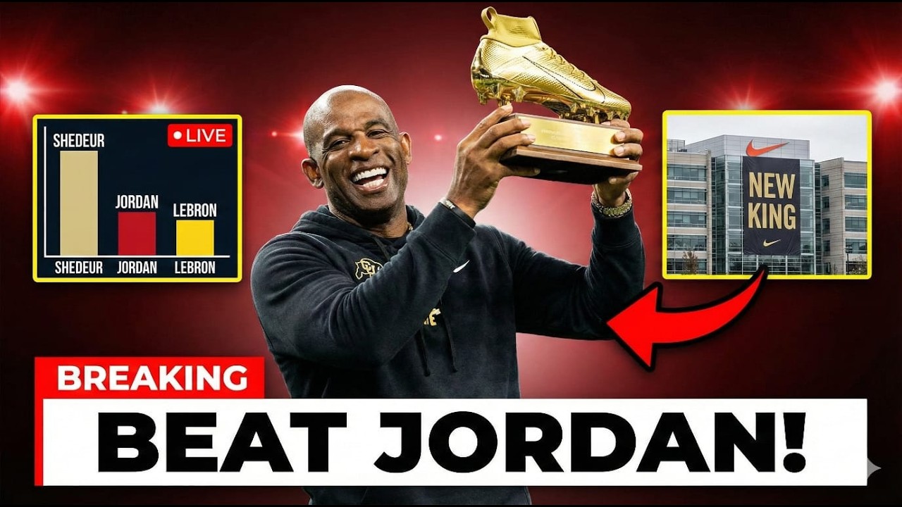 BIGGER THAN JORDAN. Deion Sanders Reacts To Shedeur Outselling LeBron & MJ!