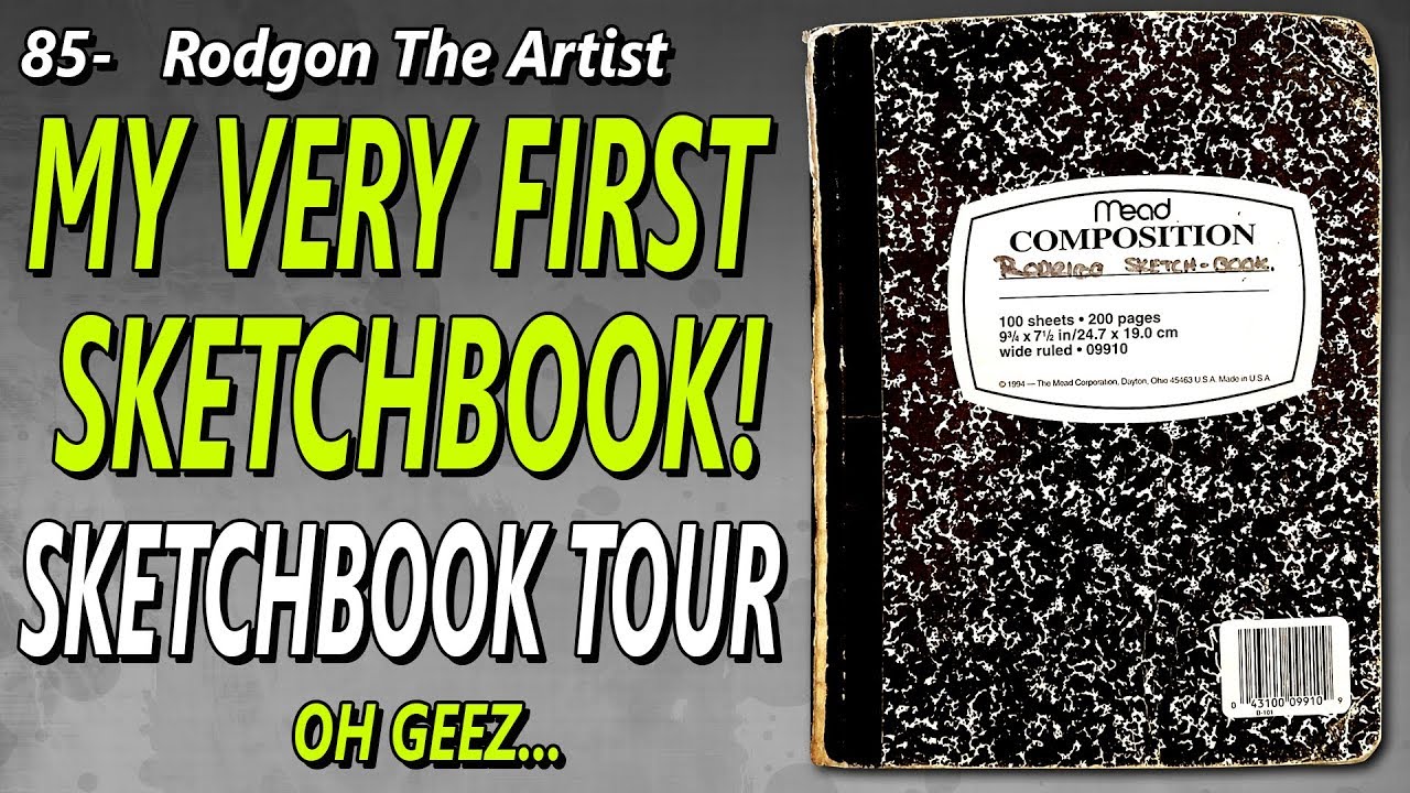 Very first sketchbook tour! - WOW!