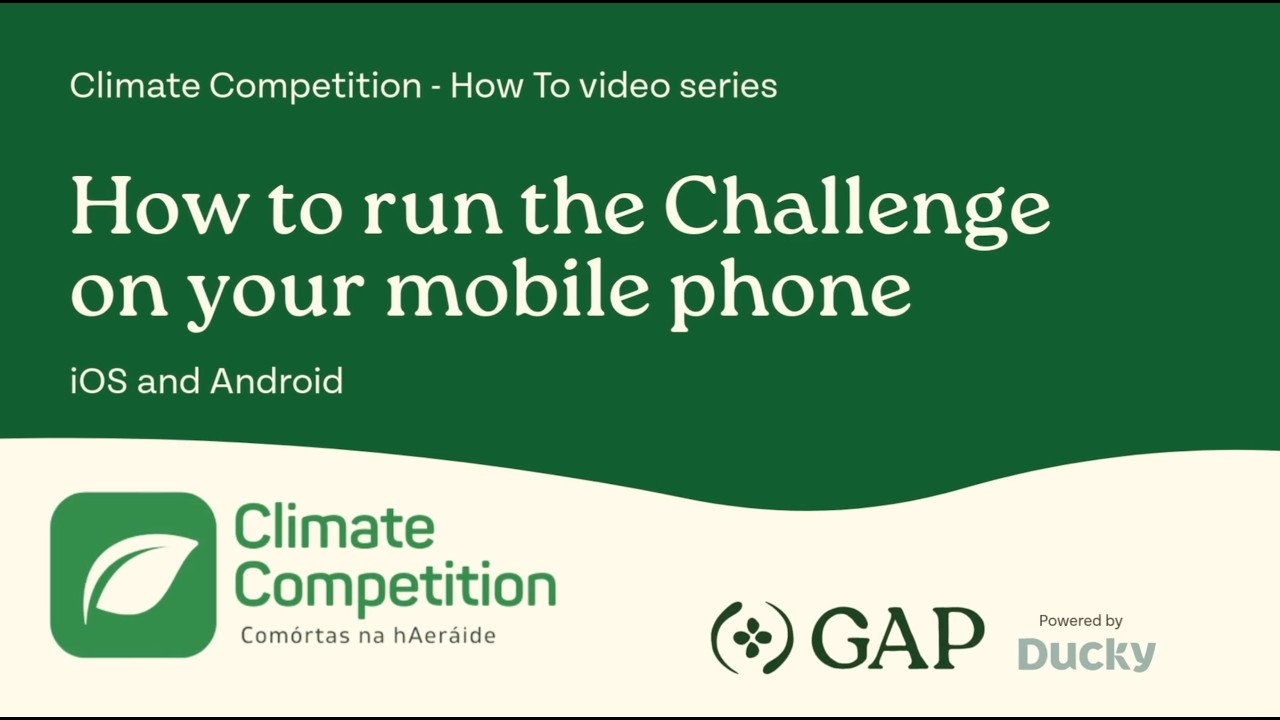 How to run the Challenge on your mobile phone