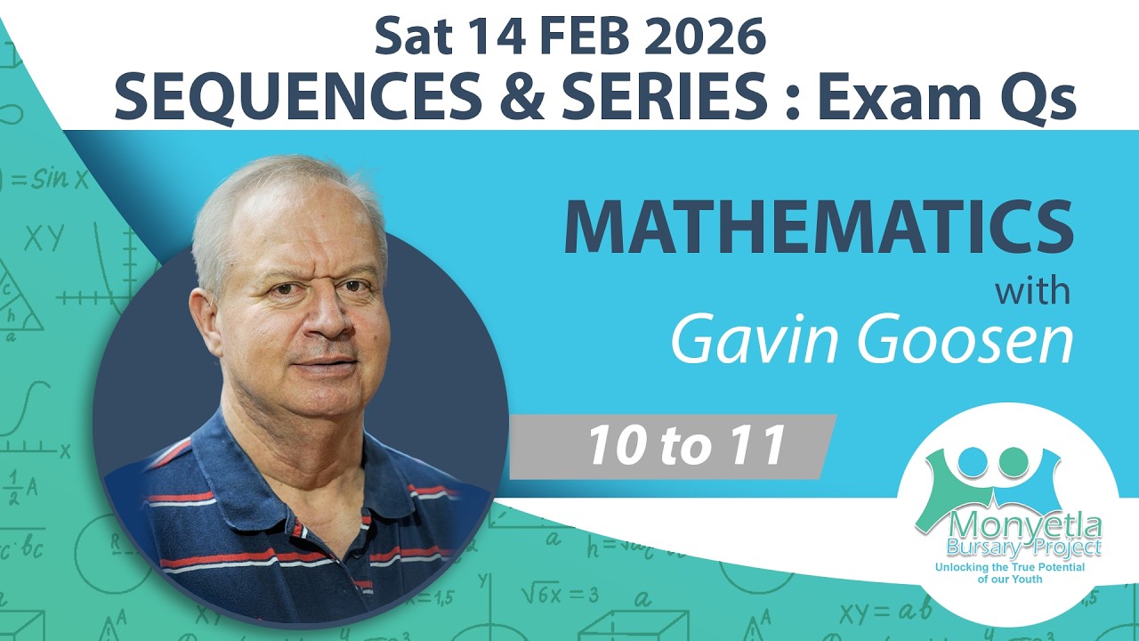 Mathematics 14 Feb 2026 : Sequences & Series : Exam Qs