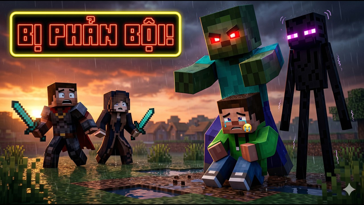 Chơi Minecraft Nhưng Bị Quái Vật Thao Túng Tâm Lý Và Cái Kết Cảm Lạnh 🥶🧨 | MineCraft