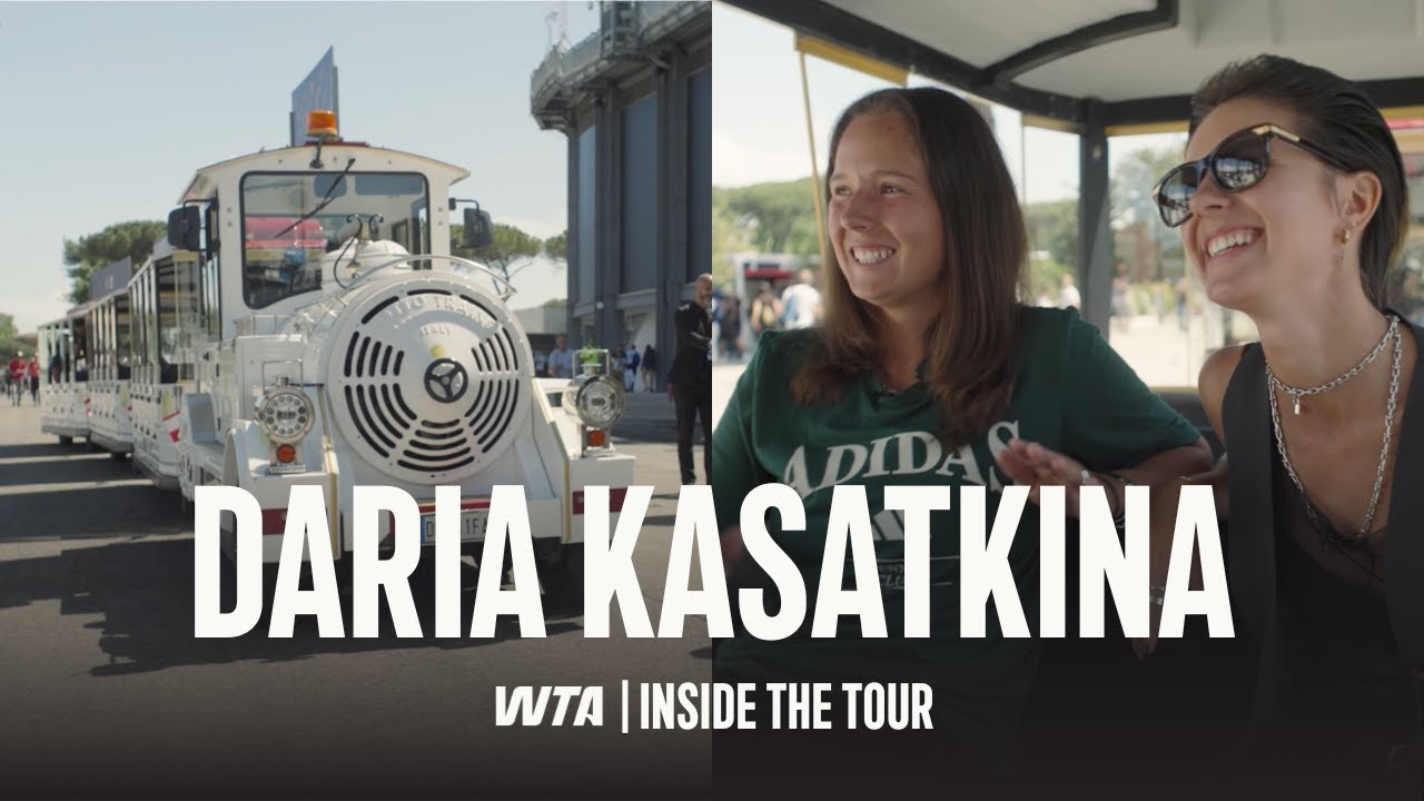 &ldquo;Choo Choo!&rdquo; Catch the Train With Daria Kasatkina and Natalia Zabiiako 🚂 | Inside the Tour